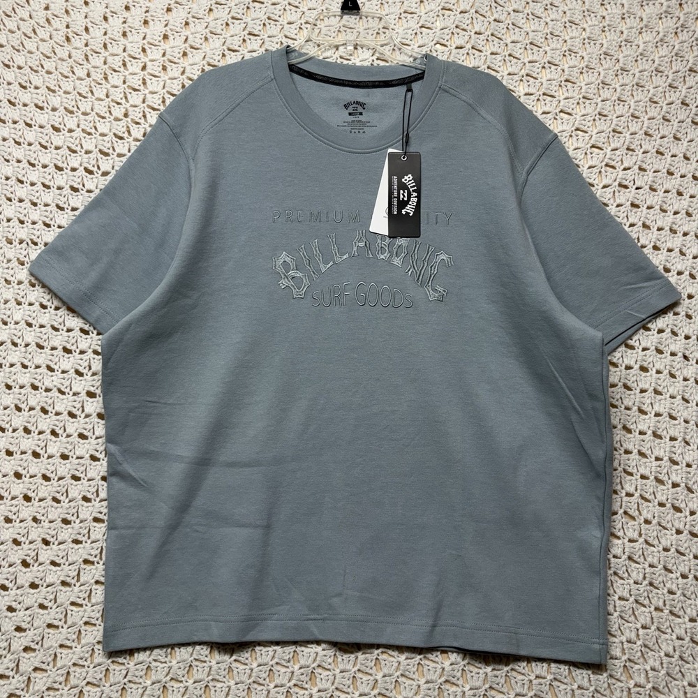 Billabong Premium Quality Sweatshirt Mens Sz L Gray Stitched Crew Neck NWT